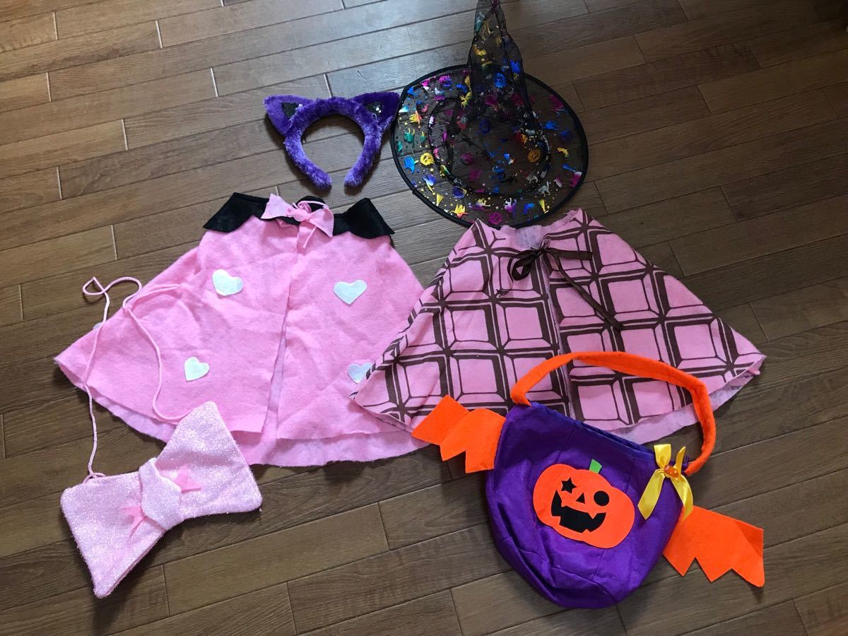 ハロウィン2★仮装衣装グッズセット★マント バッグ等拍卖