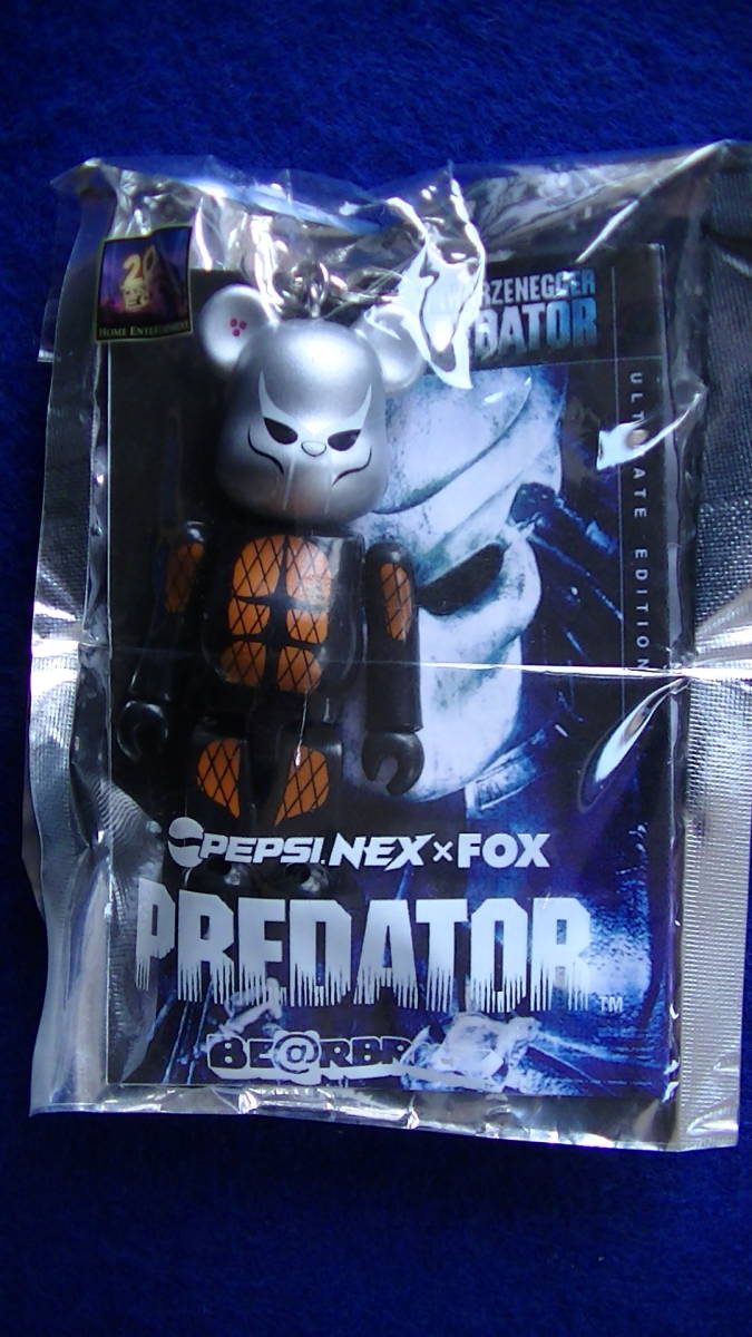 【2025】 BE@RBRICK プレデター フィギュアチャーム ★ 20世紀FOX PEPSHI NEX 映画 ベアブリック拍卖