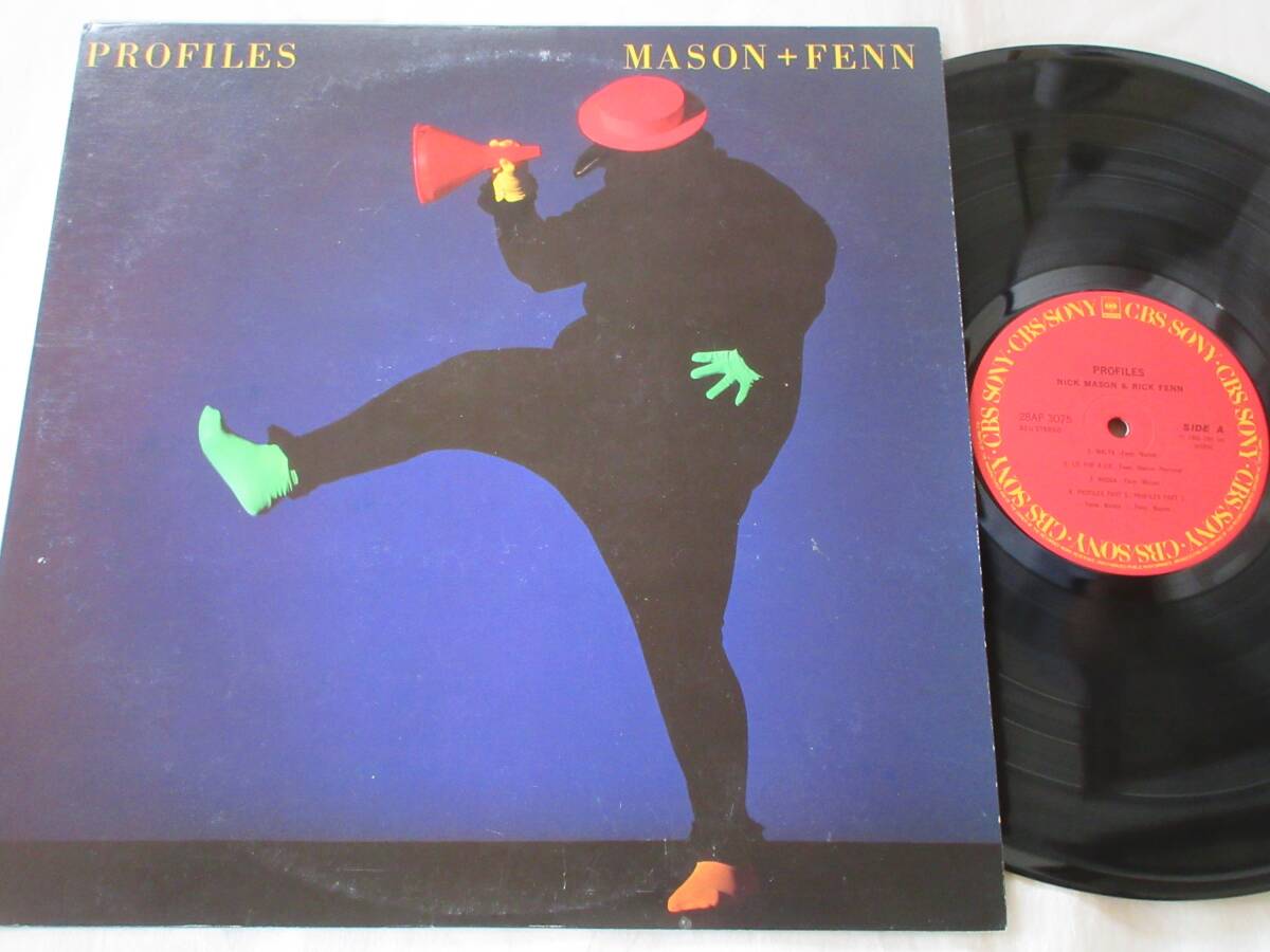 2401/LP/Mason+Fenn/ニック・メイソン+リック・フェン/Profiles/プロフィルス~ピンクの進化論/国内盤/ジャンク品拍卖