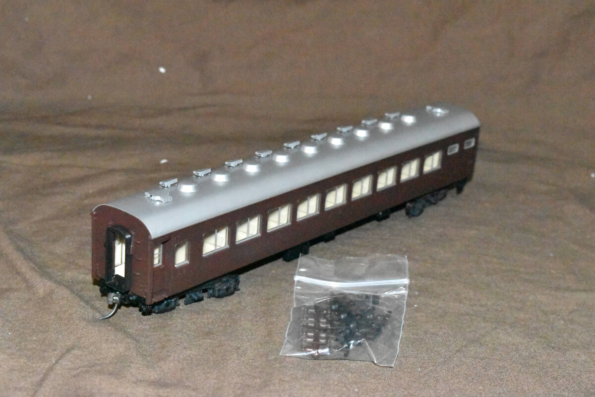 値下!!★☆【希少・入手困難】室内インテリア着色の特性モデル Tomix オハネ17 付属品未使用拍卖