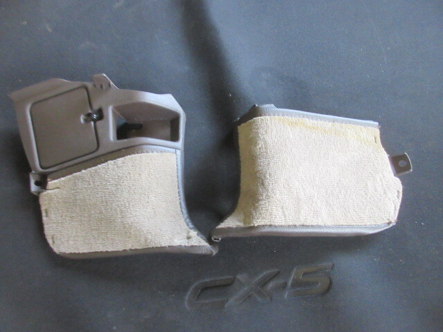 ★⑨R6A7771 GS130W クラウンワゴン 純正フロント足元カバー左右セット サイドカウル 1GFE 修理やストック等拍卖