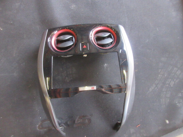 ★⑨R6A7796 E12 ノート オーディオパネル デッキ枠 ニスモS 修理やストック等拍卖