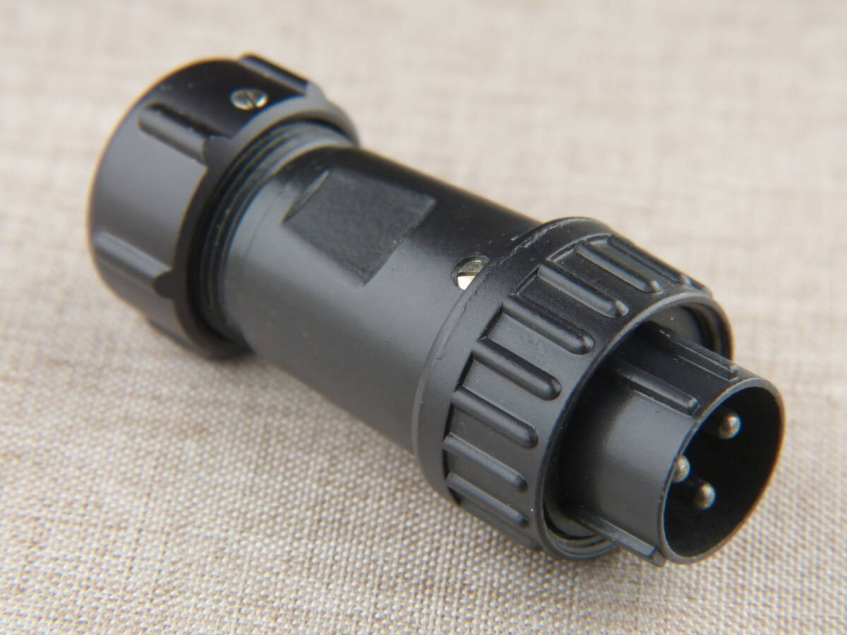 ★☆七星コネクター NJWー203ーPM10 3極オスプラグ 未使用品☆★拍卖