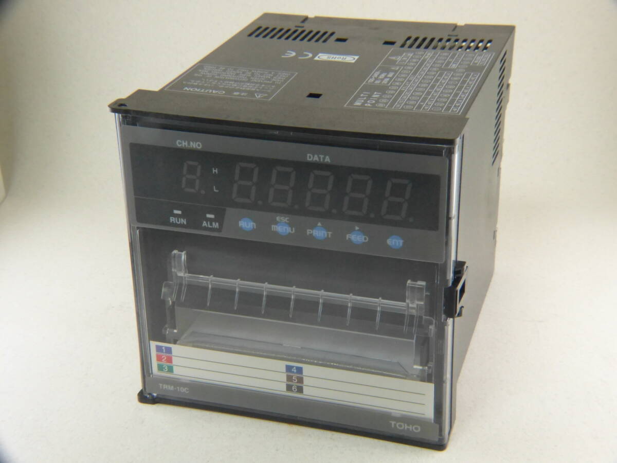 ★☆東邦電子 ハイブリッドレコーダ TRM-10C 6打点 おまけ付 新品☆★拍卖