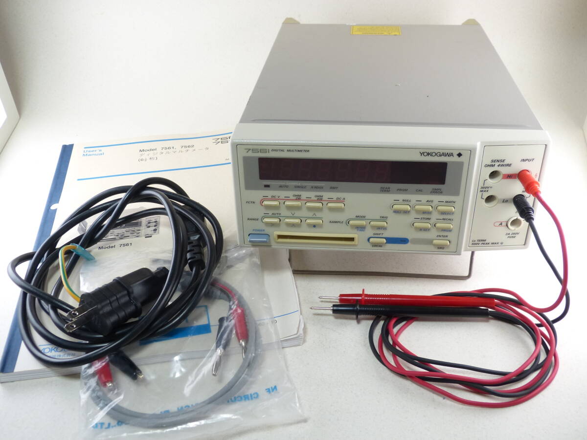 ★☆横河 デジタルマルチメータ 756101 中古美品☆★拍卖