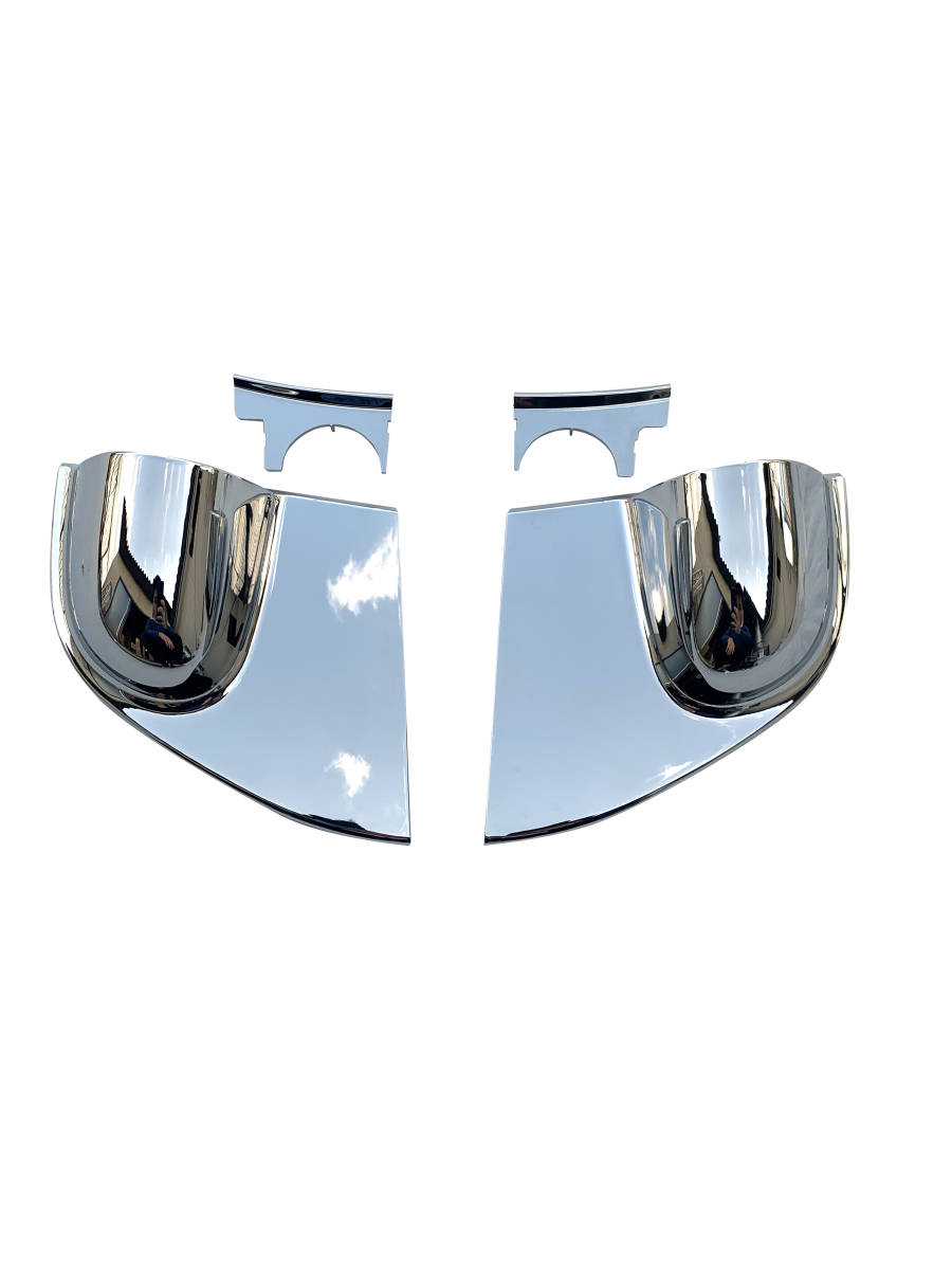 本州送料無料 三菱ふそう ジェネレーション キャンター メッキ ミラー ステー ブラケット カバー H14年7月~H22年10月拍卖