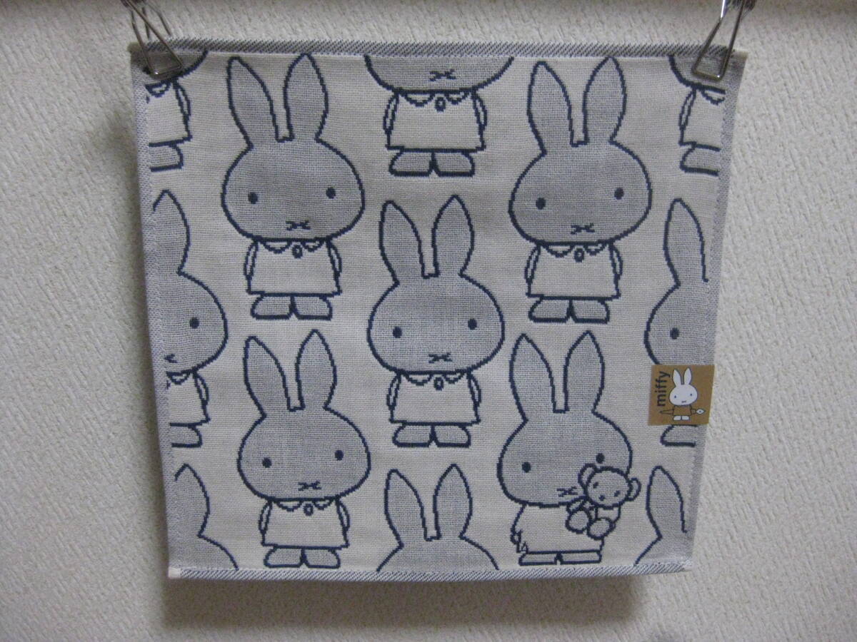 ミッフィー◇miffy うさぎ タオルハンカチ 未使用拍卖
