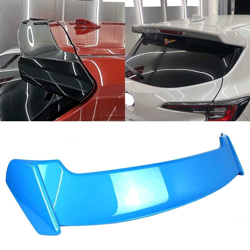 在庫有#8W9塗装済みシアンメタリック トヨタ カローラスポーツ NRE210H NRE214H ZWE211H リアルーフエンドスポイラーB拍卖