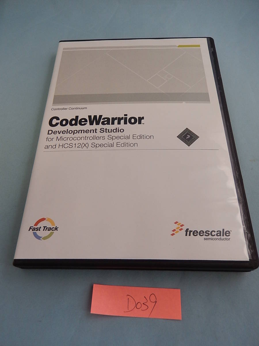 D039#中古 codewarrior development studio for microcontrollers v6.3 v5.0 Special Edition HCS 12 X Special edition v6.3 v5.0拍卖