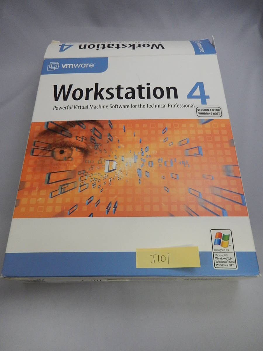 NA-311#中古 Workstation 4 Version 4.0.5 vmware 1台のPCで複数OSの同時利用を実現するソフト。Linux、Windows、MS-DOS、FreeBSD拍卖