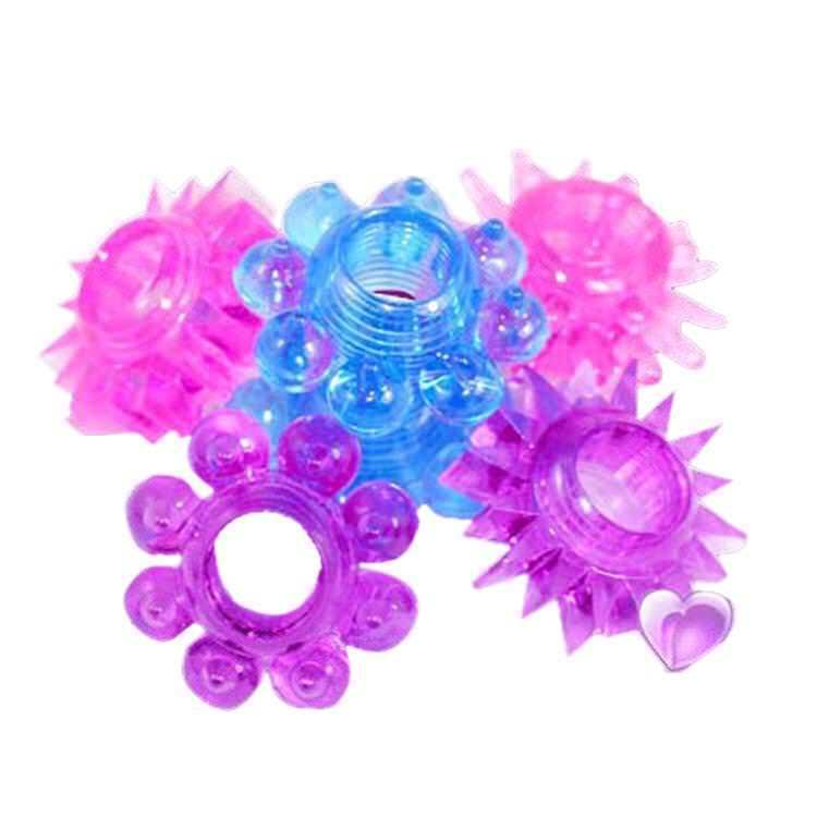 仮性包茎矯正 勃起不全 早漏改善 防止 ペニス 亀頭露出 男性増大 シリコン コックリング おしゃれなデザイン8個 透明カラフル 送料別途拍卖