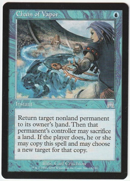 ONS 蒸気の連鎖/Chain of Vapor 英語1枚 2枚まで拍卖