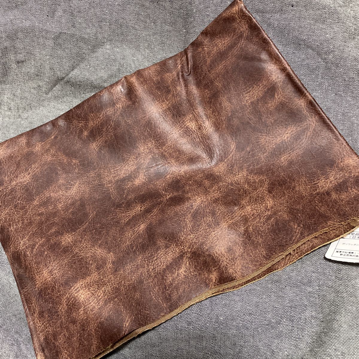 ハギレ合皮 レザークラフト 91×50cm ぬ拍卖