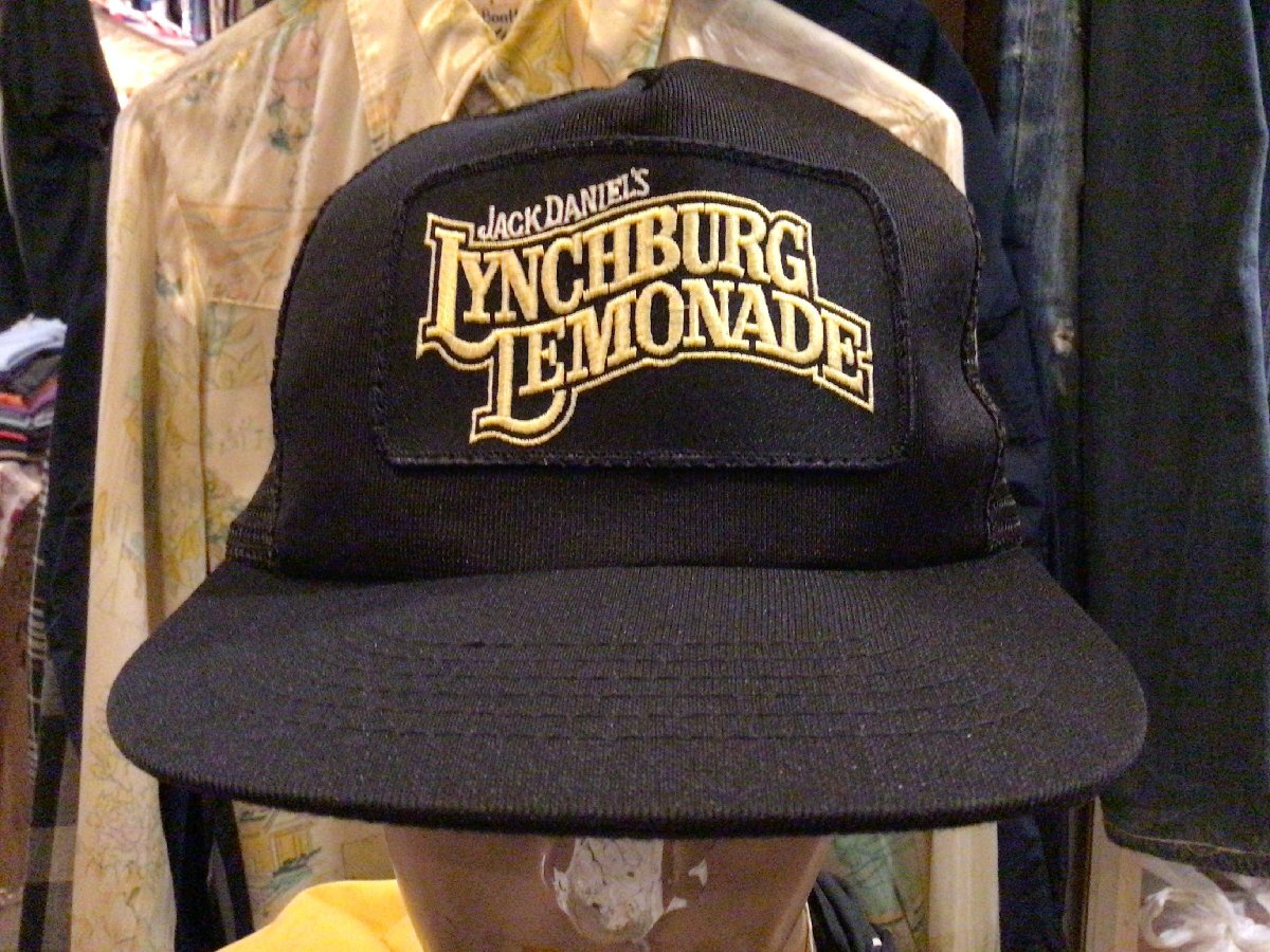 80’S 90’S CMI JACK DANIEL’S MESH CAP SIZE FREE シーエムアイ ジャック ダニエル メッシュ キャップ レモネード ウイスキー 企業 帽子拍卖