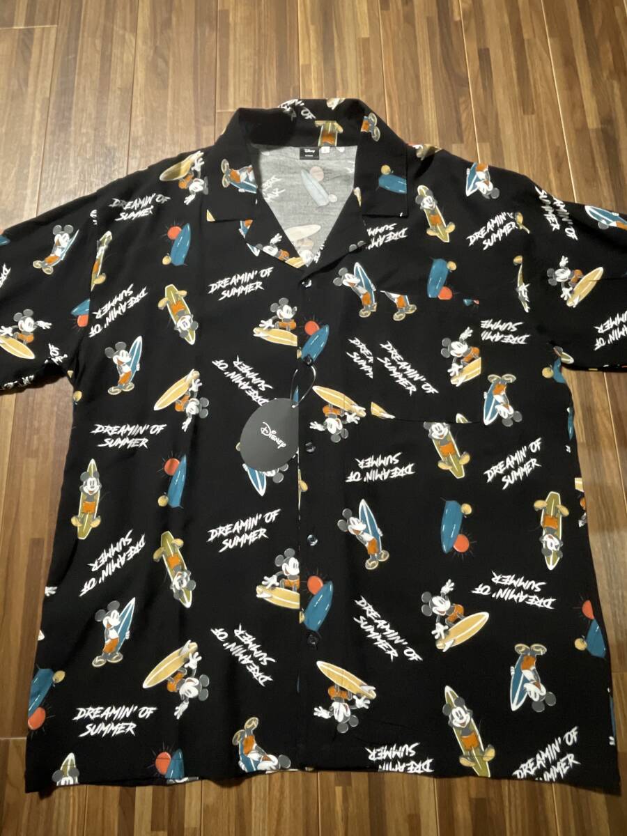 ★ミッキーマウスのアロハシャツ★新品4L拍卖