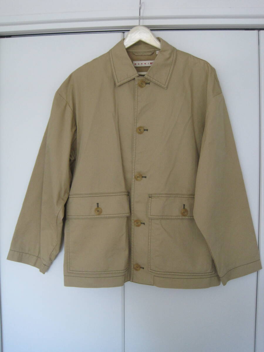 マルニ ユニクロ オーバーサイズユーティリティジャケット UNIQLO MARNI S拍卖