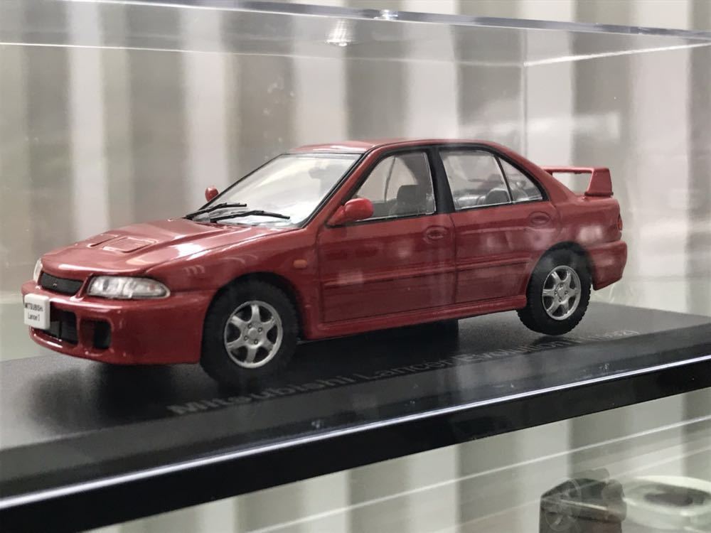 三菱 ランサーエボリューション 1 ミニカー ノレブ 1/43 ランエボ evo拍卖
