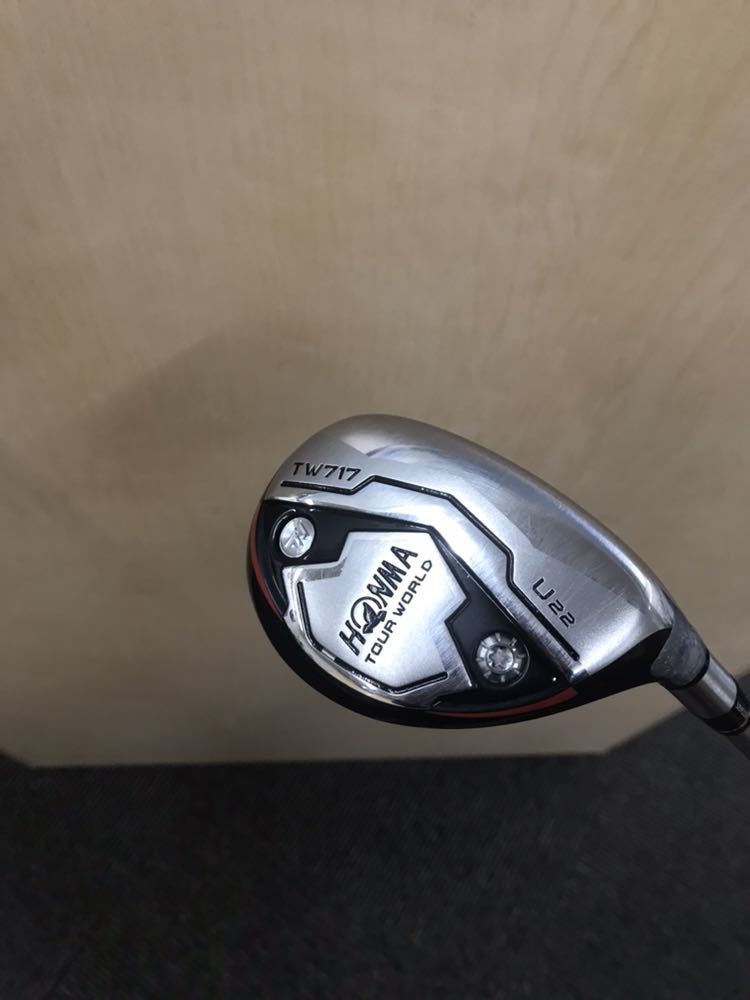 超お値打ち出品 酒田の匠謹製HONMA TW717 U22 VIZEARD UT850 抜けの良い小振りのヘッド 奇跡的超used美品拍卖