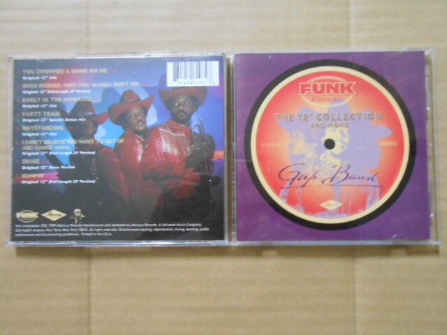 CD The GAP Band 「THE 12" COLLECTION AND MORE」 輸入盤 314 546 107-2 盤に薄いかすり傷 ブックレットに微かなシミ 全8曲拍卖