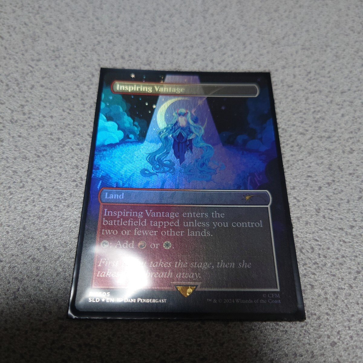 MTG SLD 感動的な眺望所 英語foil 一枚 ボーダーレス Secret lair 初音ミク シークレットレイヤー 即決拍卖