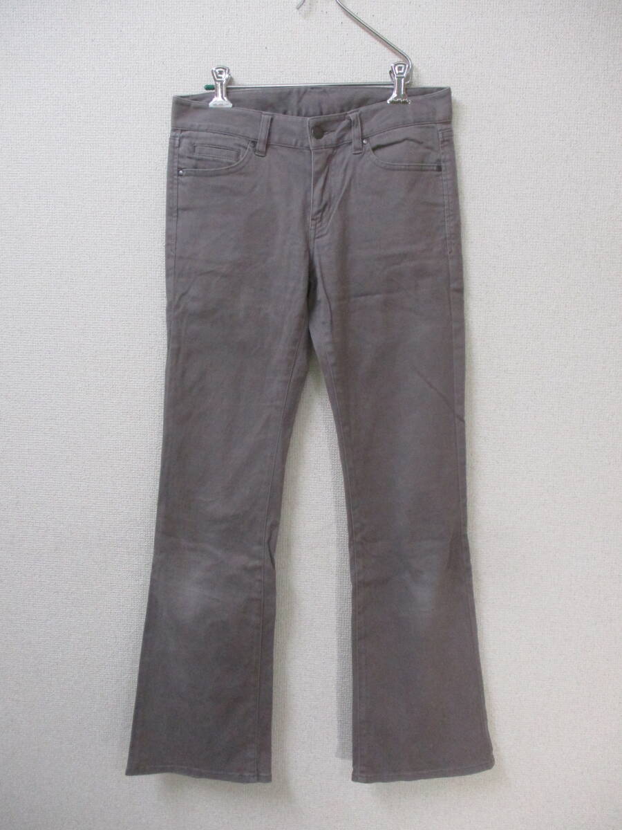 ユニクロ UNIQLO WOMEN ジーンズ ウエスト64cm グレー系 (株)ファーストリテイリング 020666拍卖