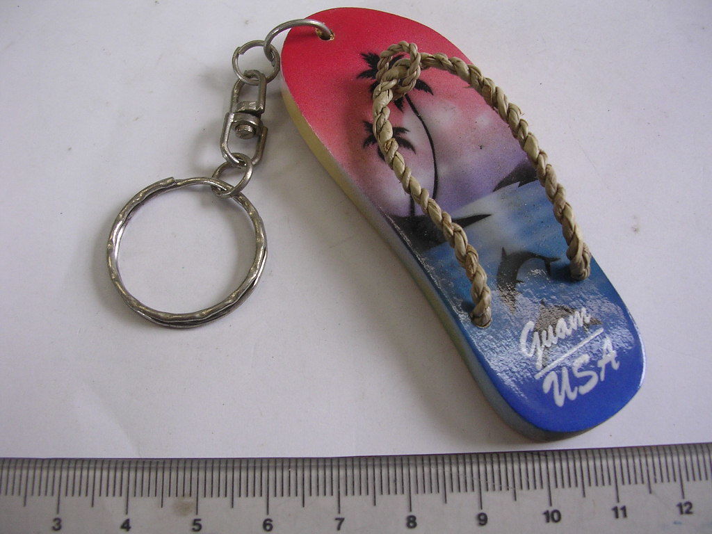 キーホルダー■ USA グアム サンダル ■ /#1499拍卖