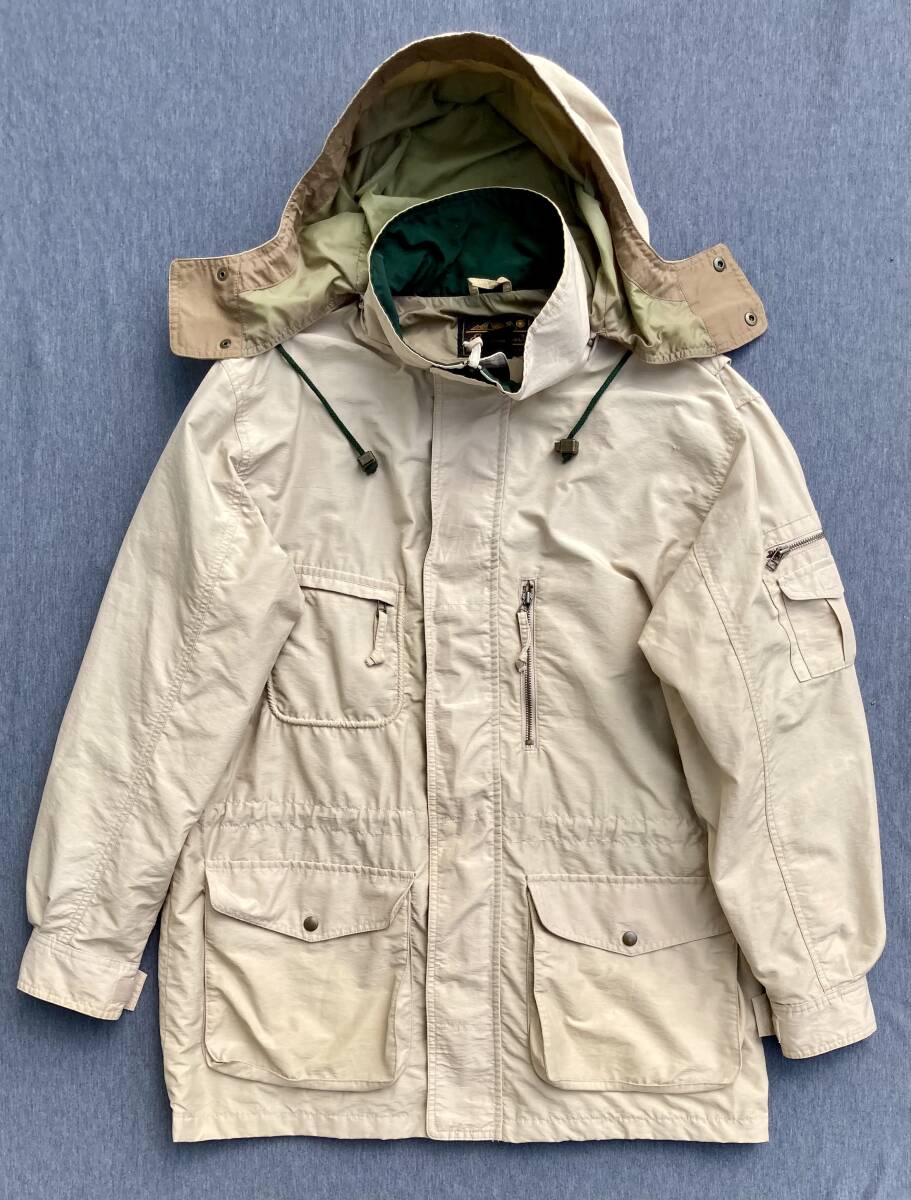80s〜90s 黒タグ エディーバウアー Eddie Bauer ハンジャケット L カメラマン フォトグラファー ハンティング アウトドア拍卖