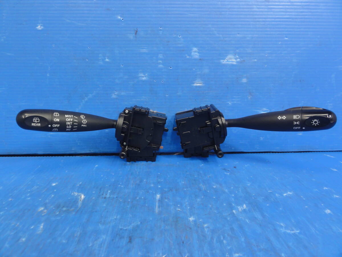 ☆平成26年車 スズキ エブリィ マツダ DG64V スクラム コンビネーションスイッチ ディマースイッチ 純正 動作OK☆F28466 m拍卖