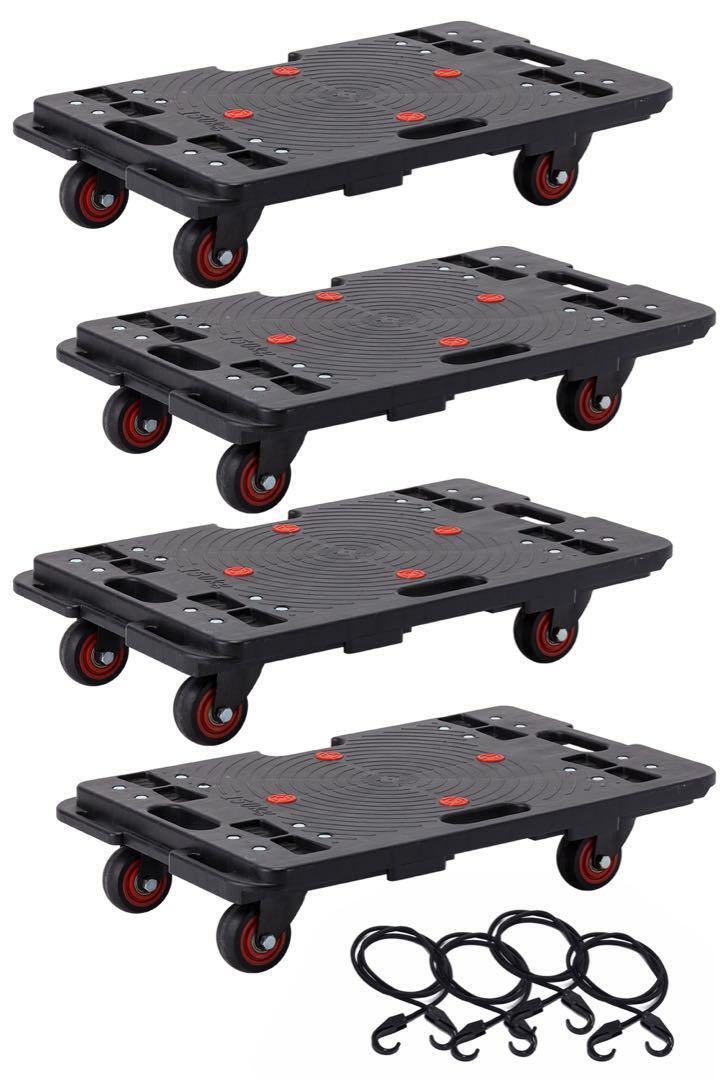 平台車 大型 連結 【4台組】 60×40.5×13㎝ 耐荷重600kg 2043拍卖