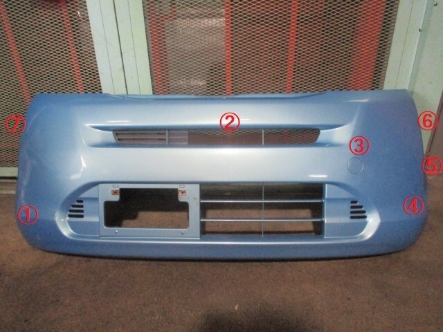 ライフ JC1 フロントバンパー (カラーNo:B571M)拍卖