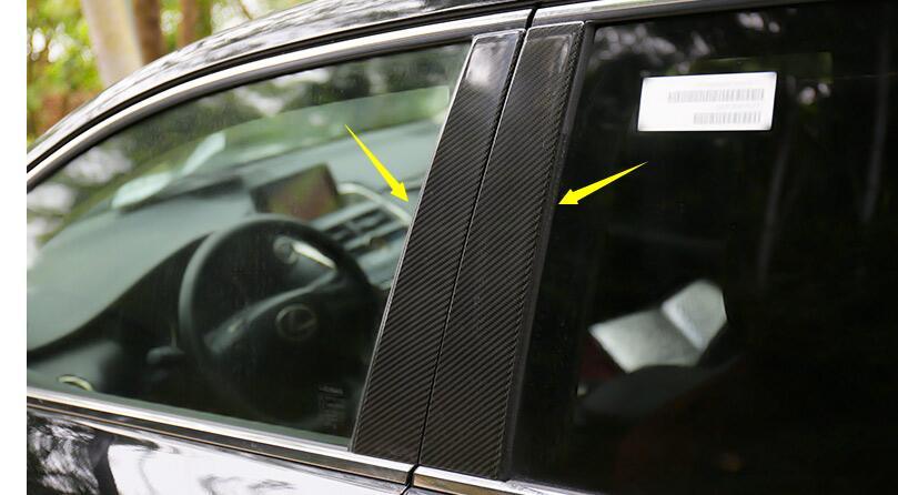 レクサスNX200t 300h 200 専用 Bピラー Cピラー カバー ガーニッシュ 6pセット カーボン製拍卖