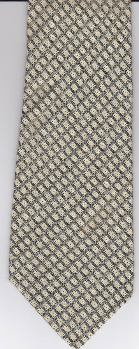 ネクタイ WORLD COLLECTION CRICKET MADE IN ITALY【 柄:ベージュ柄系 】拍卖