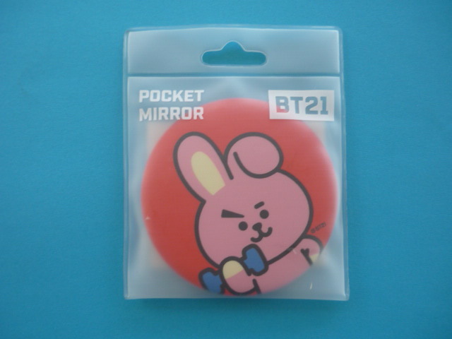 BT21【ポケットミラー】BTS 防弾少年団☆公式グッズ COOKY×JUNG KOOK ジョン グク/未使用 送料込み拍卖