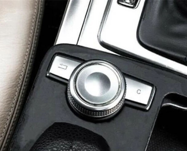 高品格♪ メルセデス ベンツ サテンシルバー コントロール スイッチ パネル カバー W218 C218 CLS350 CLS550 CLS63 CLSクラス クーペ拍卖