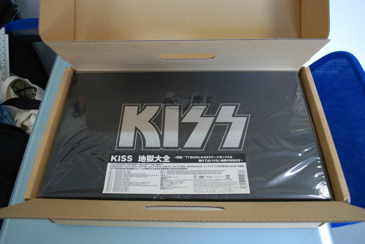 値下げで即決!KISS/地獄大全 ~究極! '77 BUDO-KAN 完全生産限定盤 18DVD-BOX DFBP-42/60 未開封品拍卖