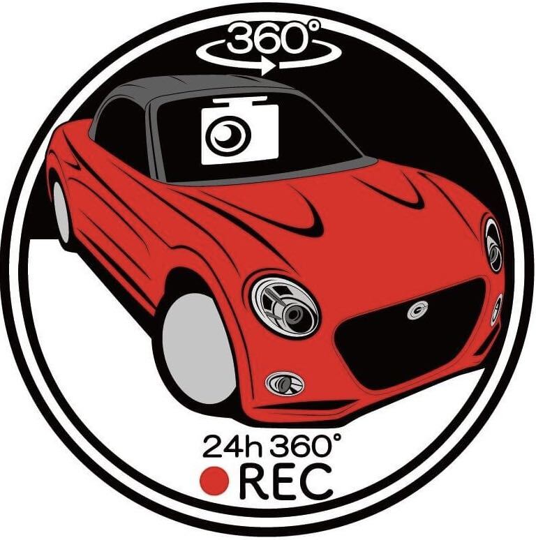 お好きな車体色をお選び下さい コペン セロ CERO ダイハツ ドラレコ ドライブレコーダー ステッカー プリント拍卖