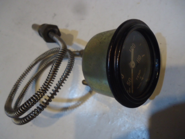 三菱ジープ J3 R 水温計 「テンプメーター中古品」 「 配管の長さ55cm」拍卖