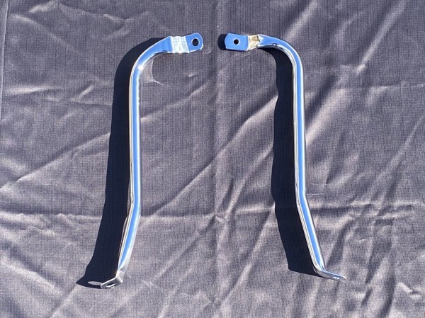 ● 新品: 日野 新型17/07プロフィア メッキ シート横インナーグリップ 左右セット 【P-52】拍卖