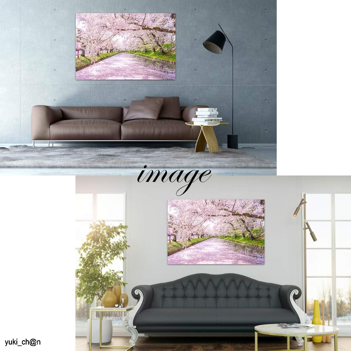 タペストリー 150cm×100cm 桜 インテリア 春 おしゃれ 風景 景色 絶景 大判 大きい 癒し 背景布 壁 インスタ 小物 布 テレワーク拍卖