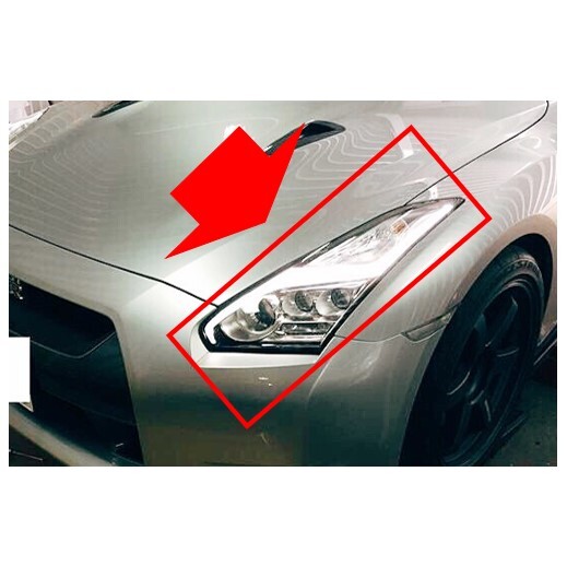 ◆新品 未使用 純正部品 日産 GT-R 後期 MY17 ヘッドライト 左右 セット LED NISSAN ドレスアップ カスタム パーツ オプション◆拍卖