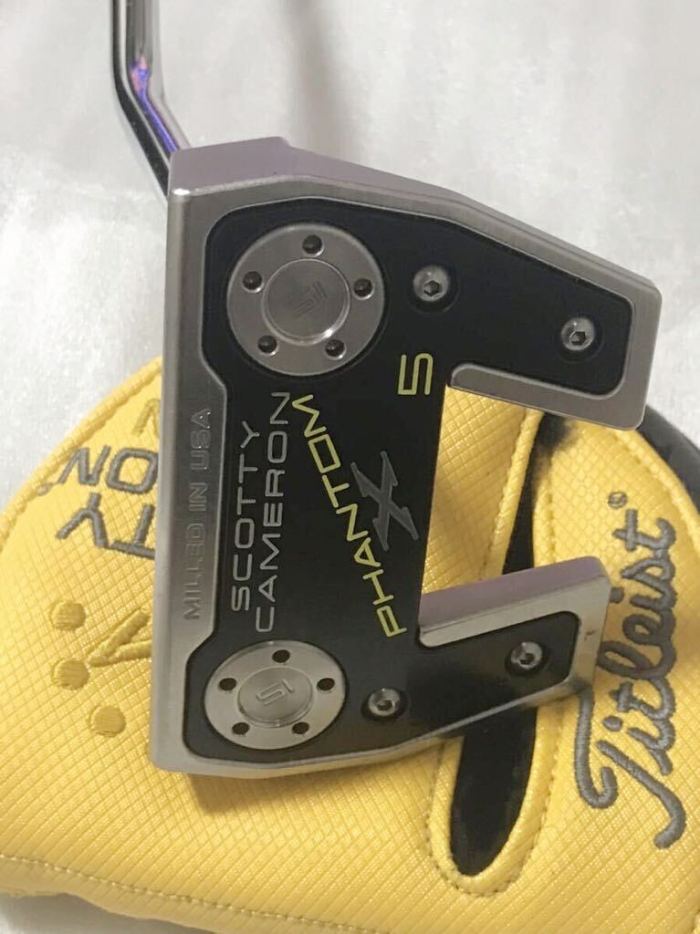 美品 スコッティキャメロン ファントムX5パター  34インチ SCOTTY CAMERON拍卖