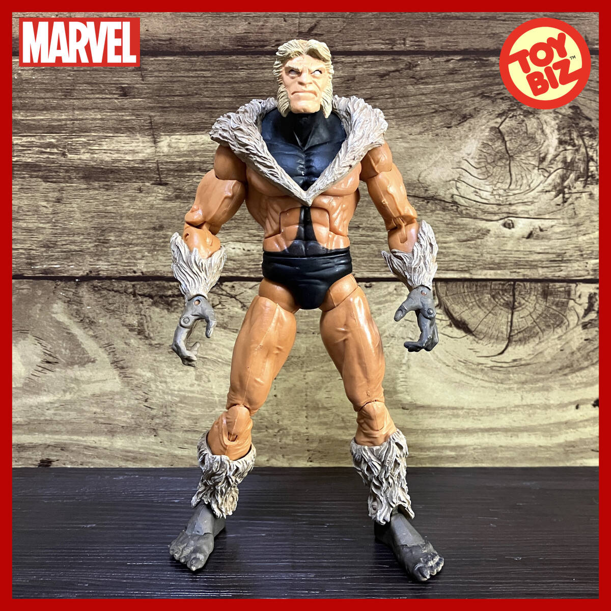 【激レア!!】Marvel マーベルレジェンド『フェイスオフ セイバートゥース』アクションフィギュア/X-MEN ウルヴァリン デッドプール拍卖