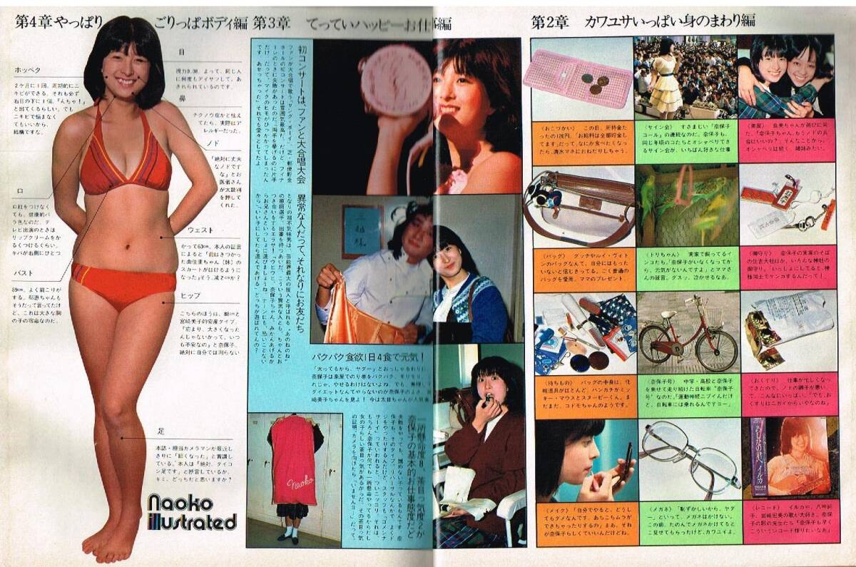 S3544 明星 1981年 昭和56年 河合奈保子 水着ビキニ 松田聖子 山口百恵 宮崎美子 紺野美沙子 石野真子 榊原郁恵 三原順子 西城秀樹 拍卖