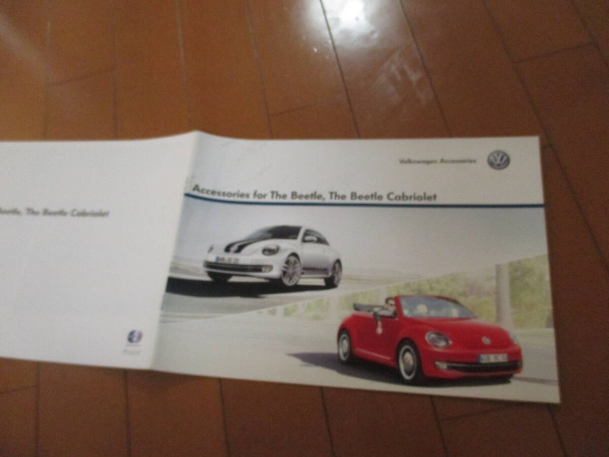 新22776 カタログ ■ワーゲン■ビートル ビートルカブリオレ OP アクセサリー■2014.3 発行26 ページ拍卖