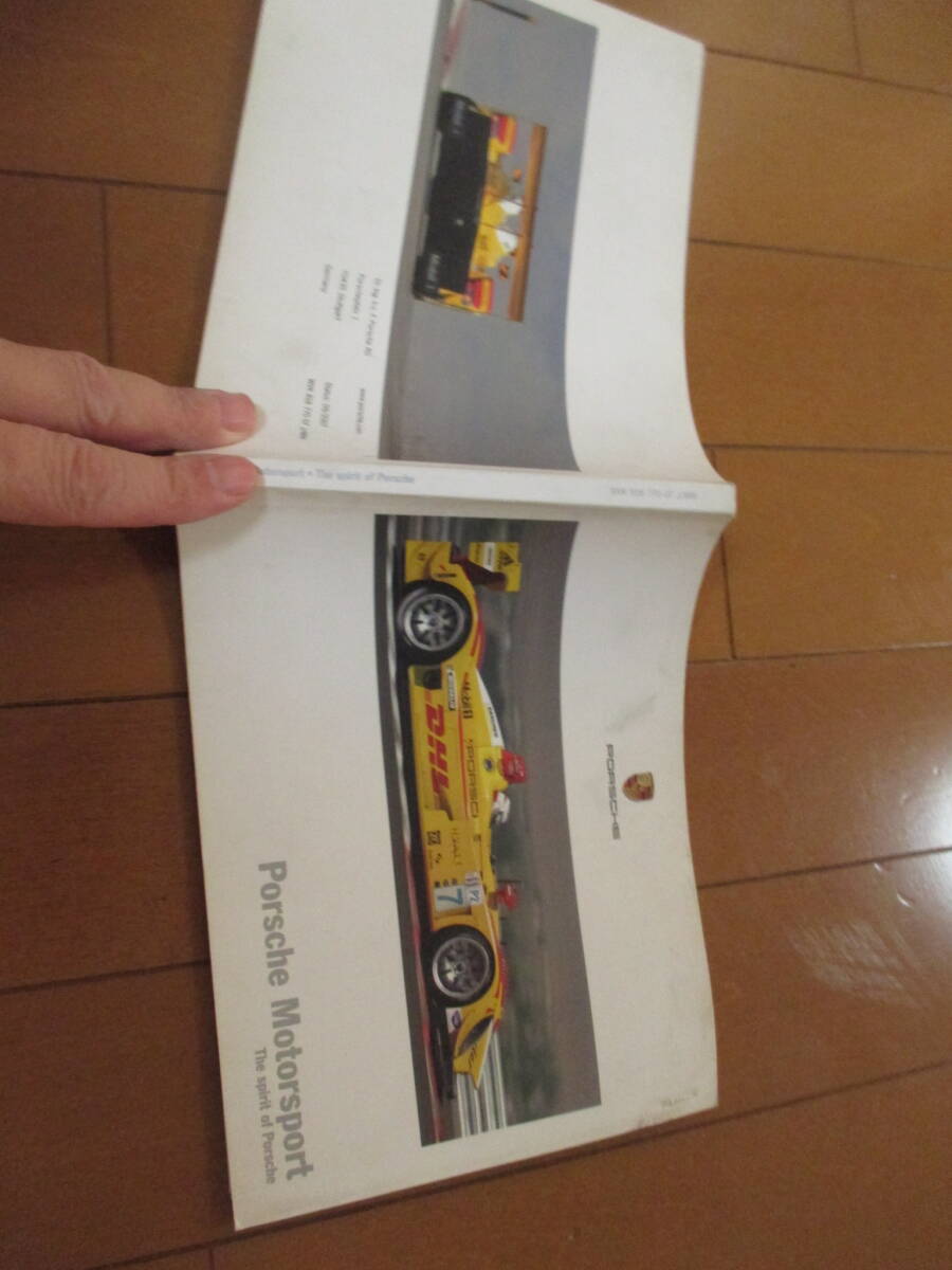 新23015 カタログ ■ポルシェ■ Porsche Motorsport■2007.9 発行85 ページ拍卖