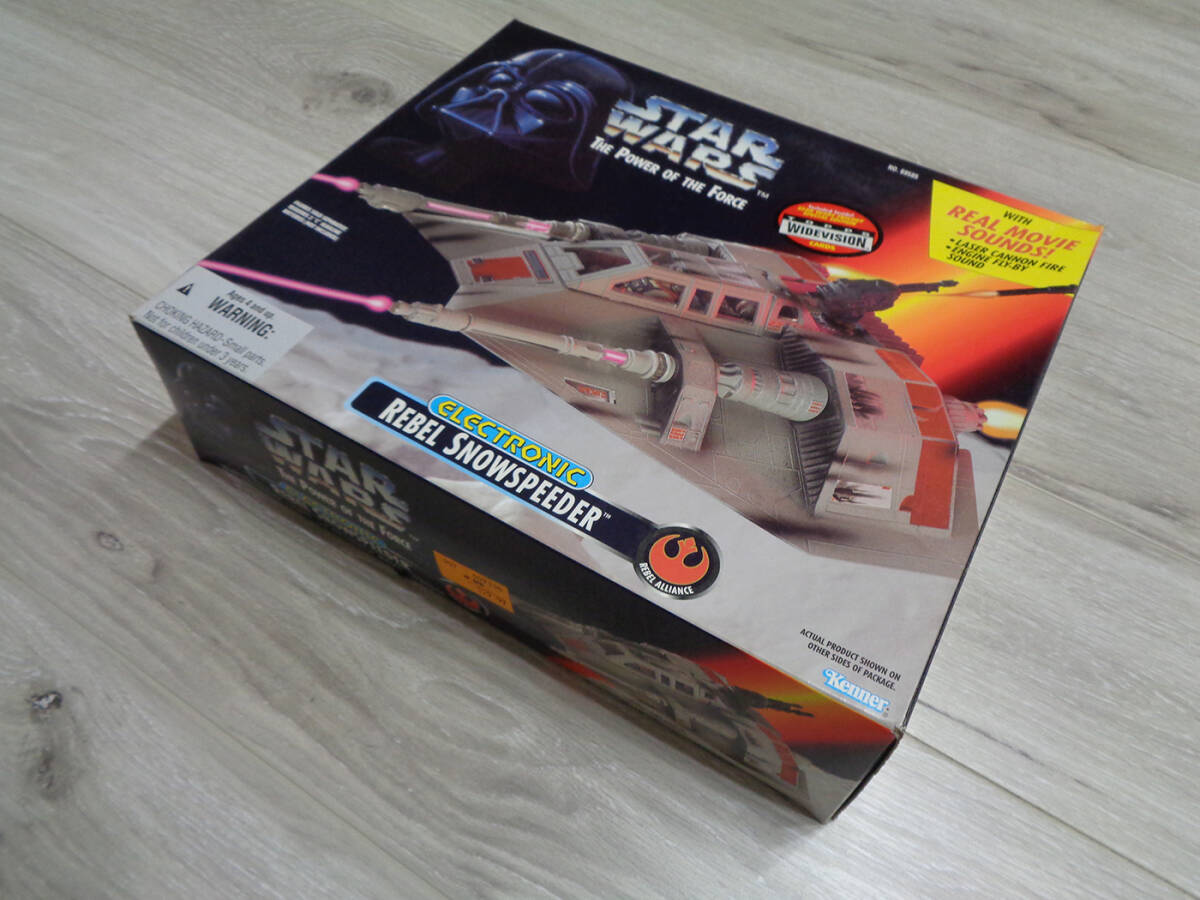 スターウォーズ エレクトロニック スノー・スピーダー Kenner ケナー 1995年 ビンテージ 新品 未使用 レア!拍卖