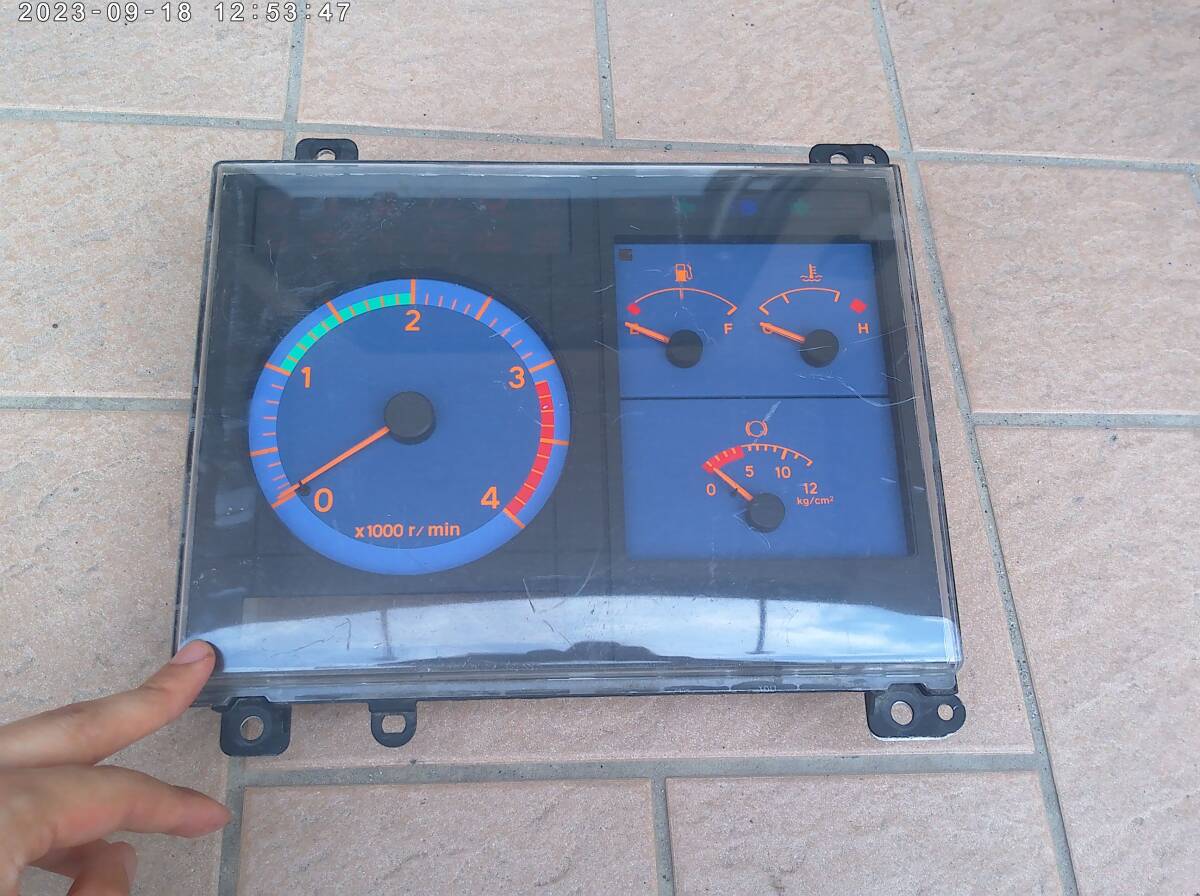 ☆日野 レンジャー コンビメーター コンビネーションメーター メーター 動作未確認 欠けあり☆拍卖