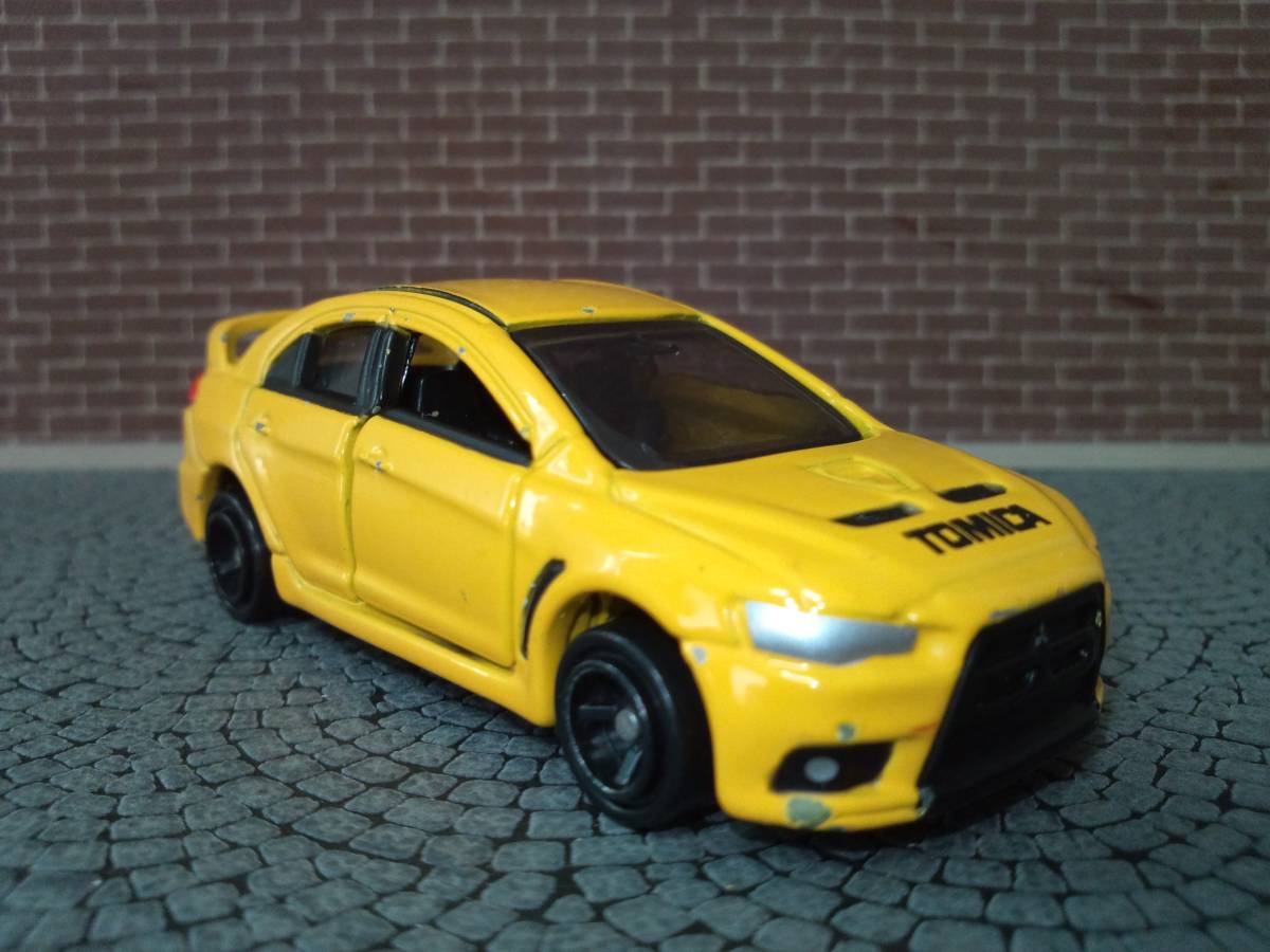 【中古品】 1/61 トミカ MITSUBISHI LANCER EVO Ⅹ ②拍卖