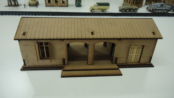 139 情景91008 1/72 駅 (未組み立て品)) A5拍卖