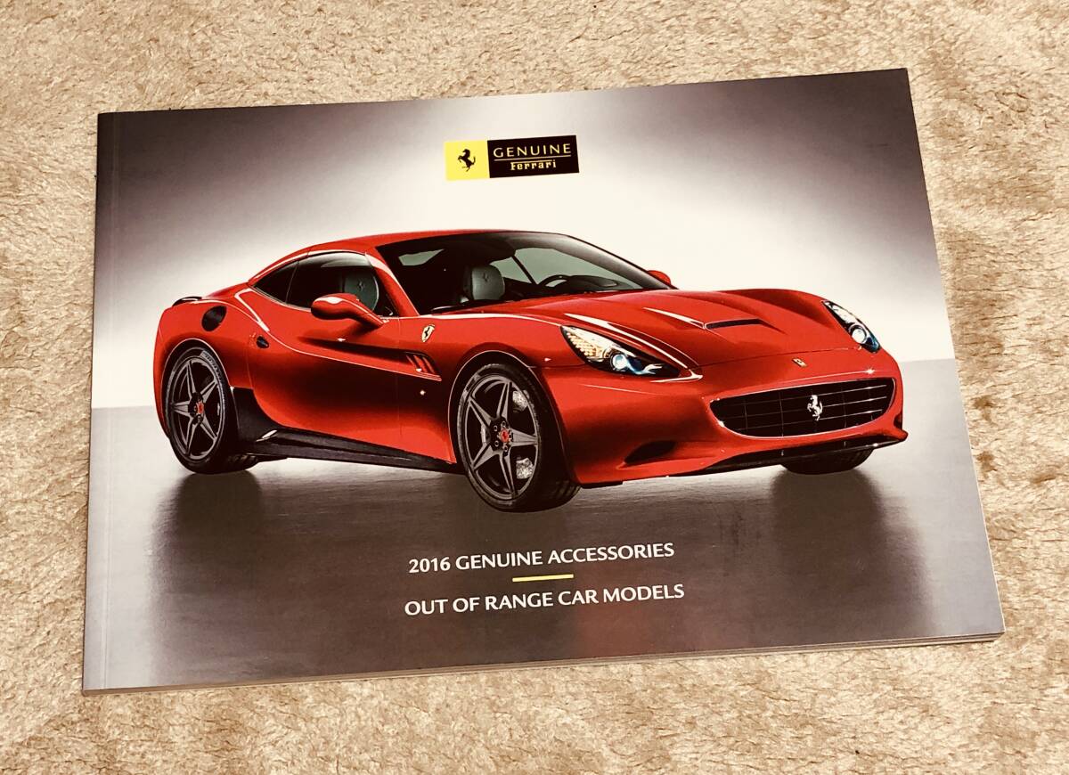◆◆◆『美品』Ferrari フェラーリ 日本語版 厚口純正アクセサリー カタログ ◆◆ 2016年版 ◆◆◆拍卖